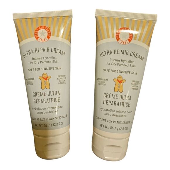 SOLD!! FIRST AID BEAUTY Ultra Repair Cream Gingerbread LIMITED EDITION!! - Picture 1 of 4